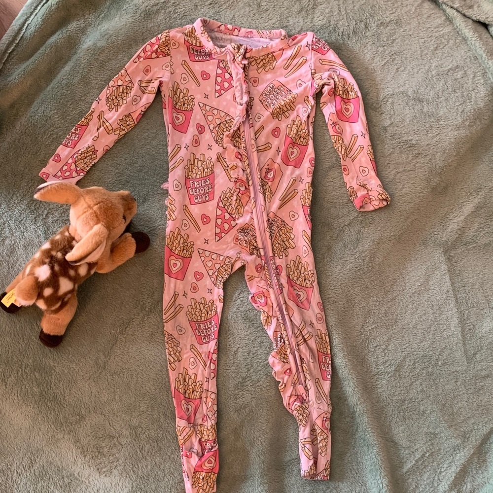“Fries Before Guys” milk&coco 9-12m